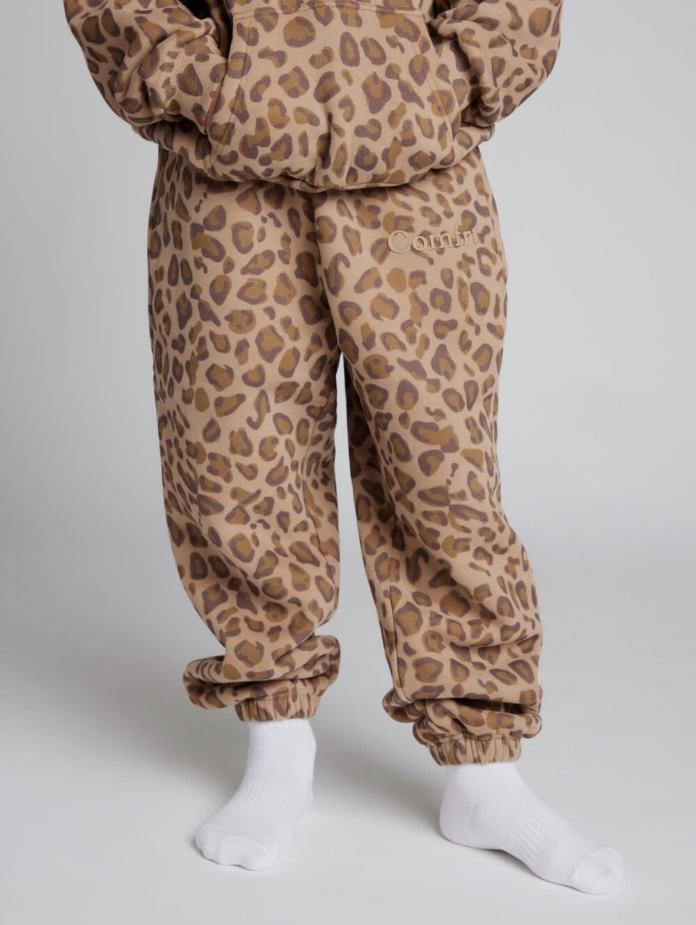Comfrt Leopard Sweat‎s Sweatpants Joggers Youth Unisex Sz XL